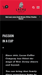 Mobile Screenshot of lacascoffee.com
